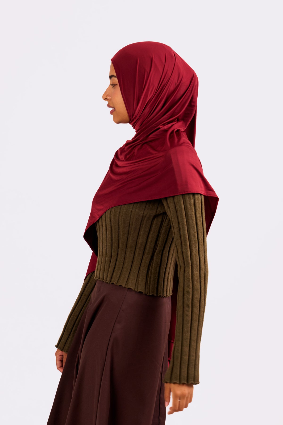 Burgundy Liquid